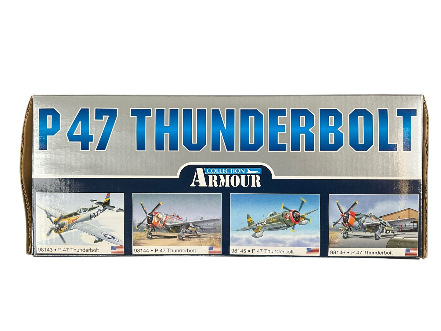 1/48 Armour/Franklin Mint (98146) Republic P47D Thunderbolt (HV+A - 226418) flown by Colonel Francis "Gabby" Gabreski WWII Fighter "ACE" 61FS, 56FG, U.S.A.A.F. (Limited Edition)