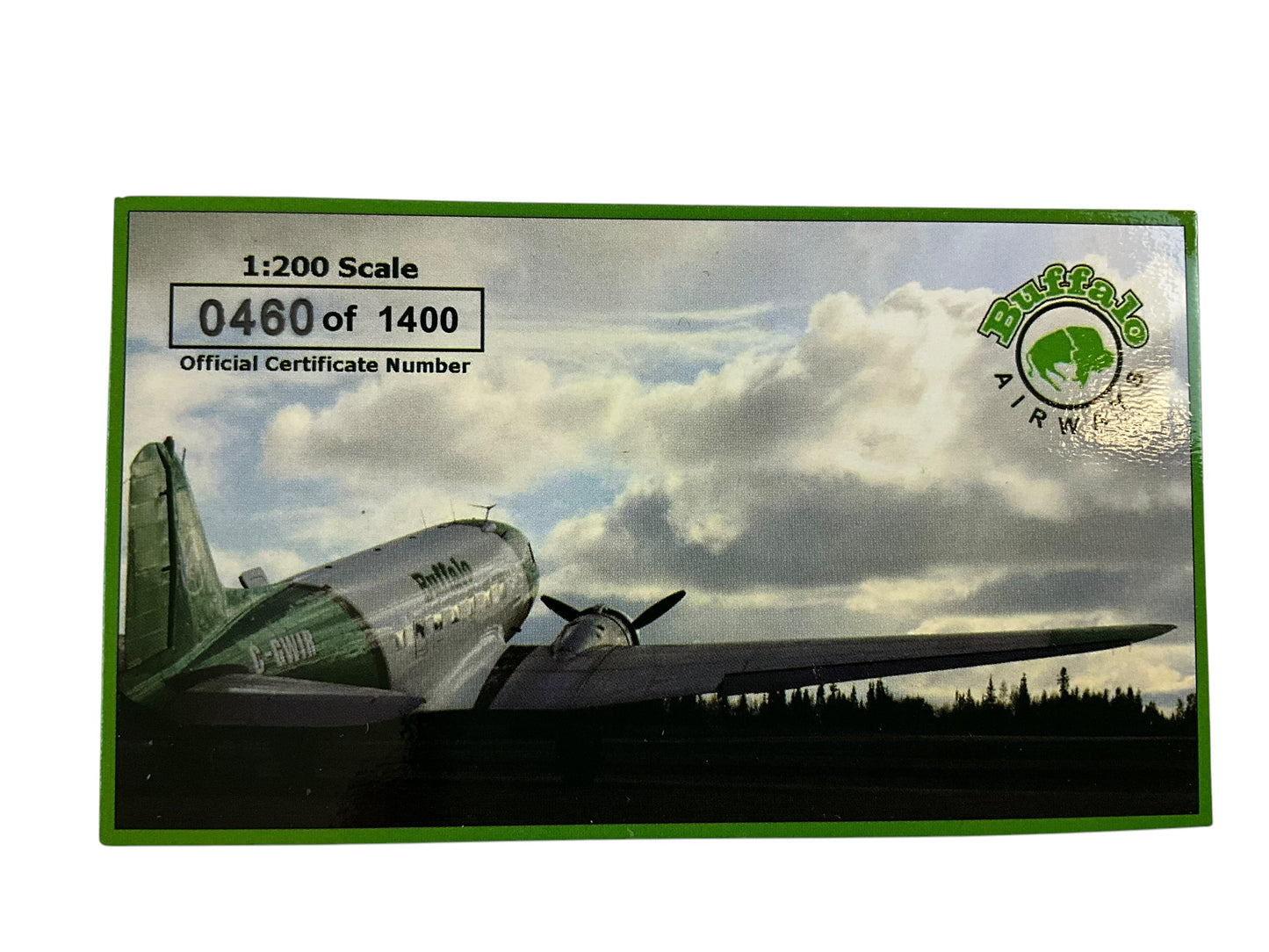 1/200 Gemini200 (G2BFL354) Douglas DC3 (C-GWIR) 1942 s/n9371 Buffalo Airways (Limited Edition 0460 of Only 1400) 2012 Release