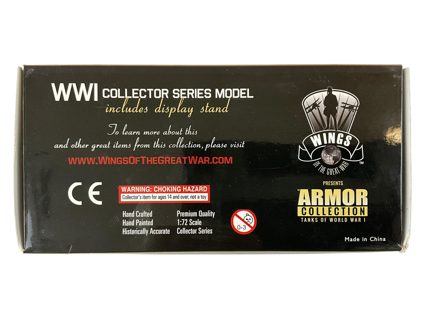 1/72 Wings of the Great War (WGW10002) WW-I German A7V Panzer (Tank) #503 Abteilung 1/3 Resin Model (Limited Edition)