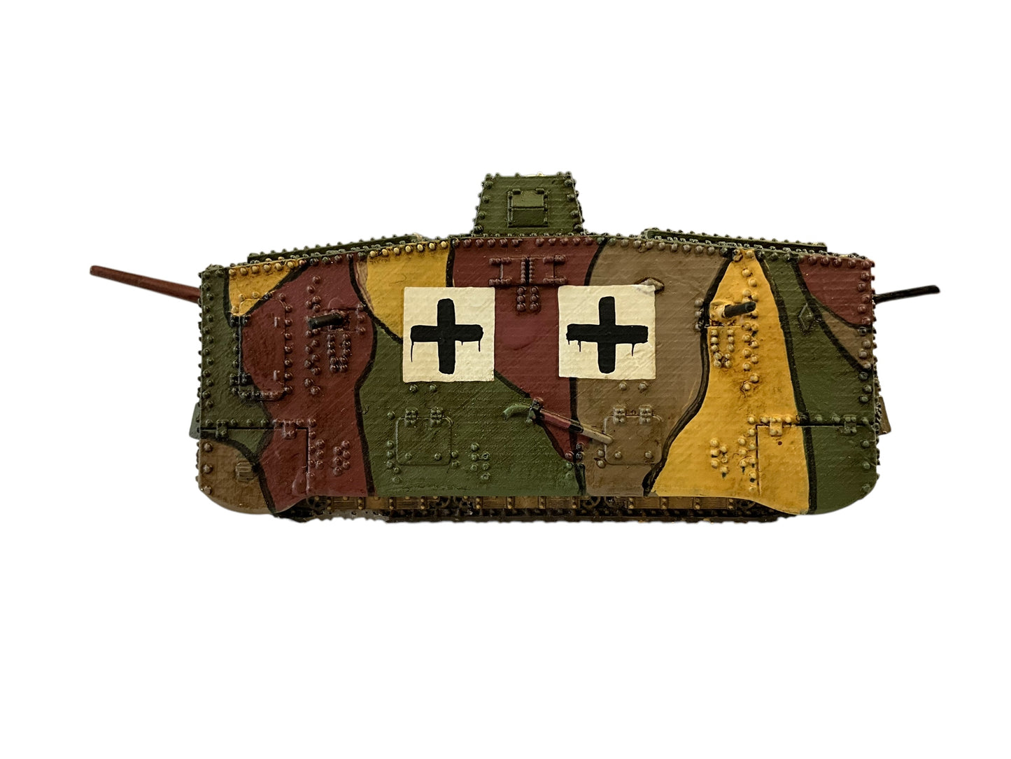 1/72 Wings of the Great War (WGW10002) WW-I German A7V Panzer (Tank) #503 Abteilung 1/3 Resin Model (Limited Edition)