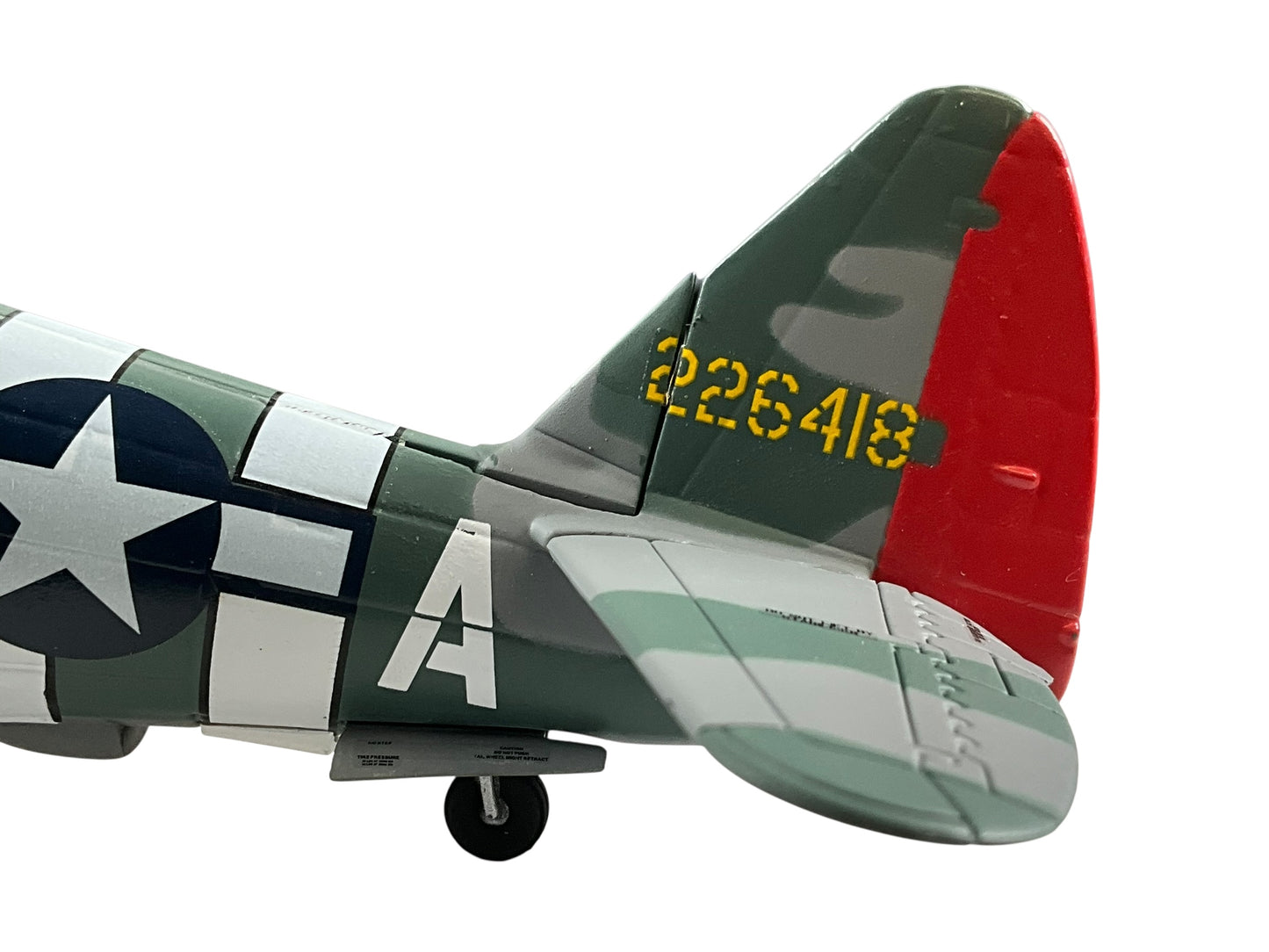 1/48 Armour/Franklin Mint (98146) Republic P47D Thunderbolt (HV+A - 226418) flown by Colonel Francis "Gabby" Gabreski WWII Fighter "ACE" 61FS, 56FG, U.S.A.A.F. (Limited Edition)