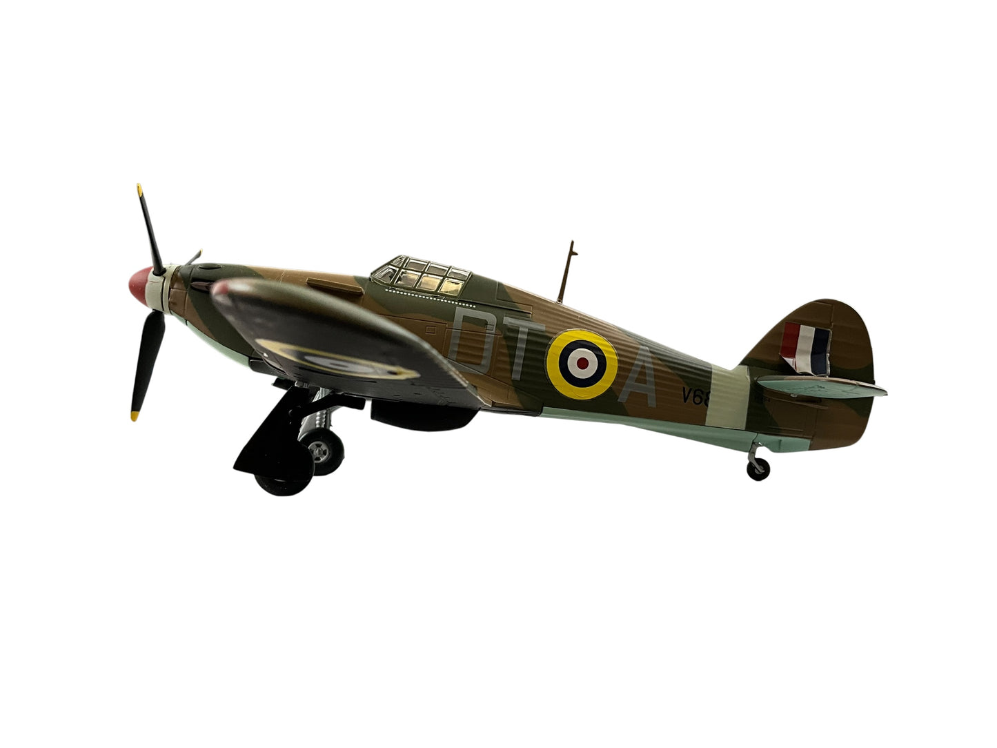 1/48 Franklin Mint/Armour (B11B575) Hawker Hurricane MK.I (V6864 / DT+A) flown by "Battle of Britain' Ace (27 Kills) Robert Stanford Tuck, 257 "Burma" Sqdn, R.A.F. (Limited Edition)