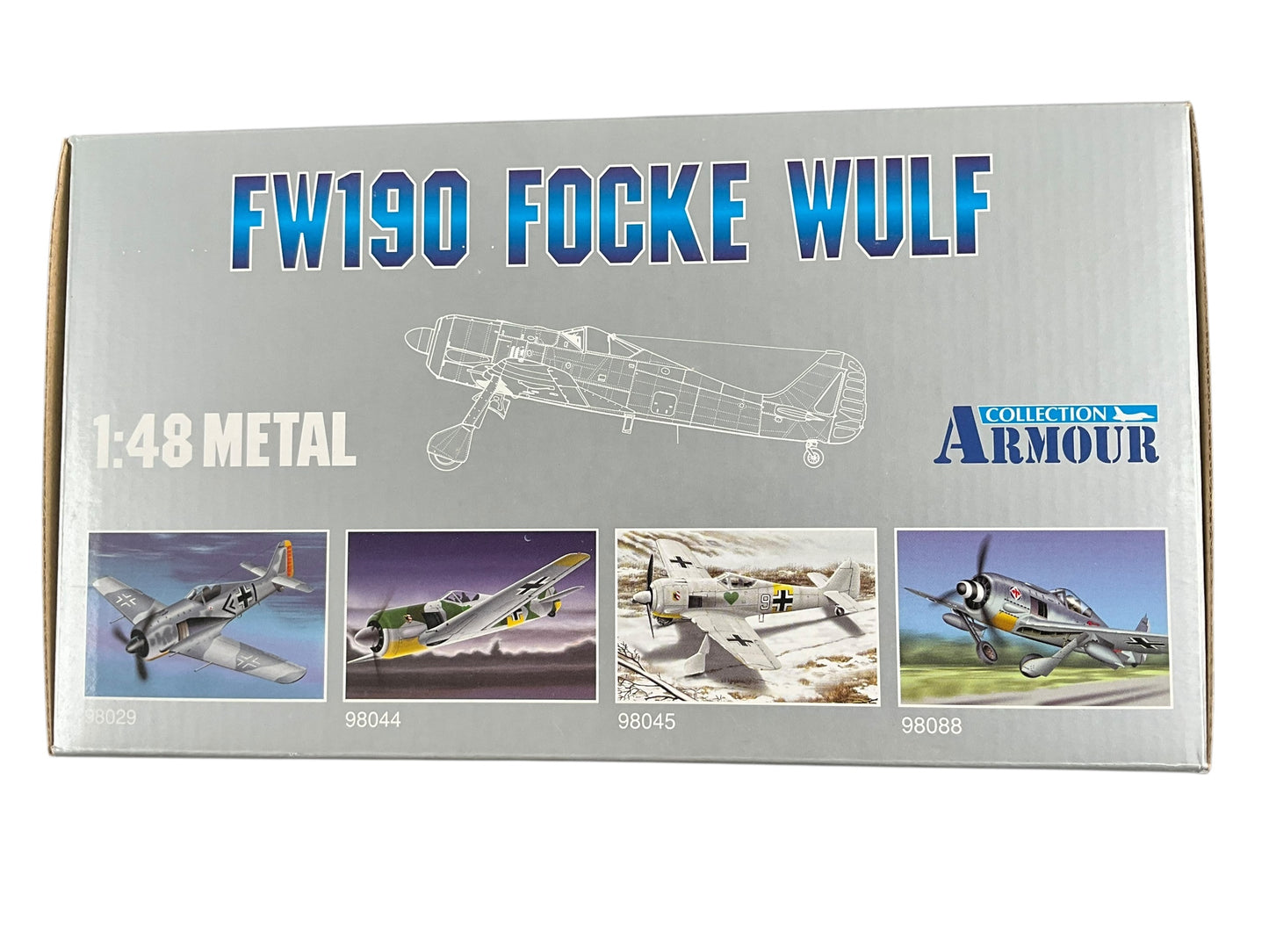 1/48 Armour/Franklin Mint (ART.98030/B11B223) Focke Wulf FW190-A5/U7 flown by WWII Ace Maj. Herman Graf (212 Kills) III./JG 52 Deutsch Reich Luftwaffe (Limited Edition)