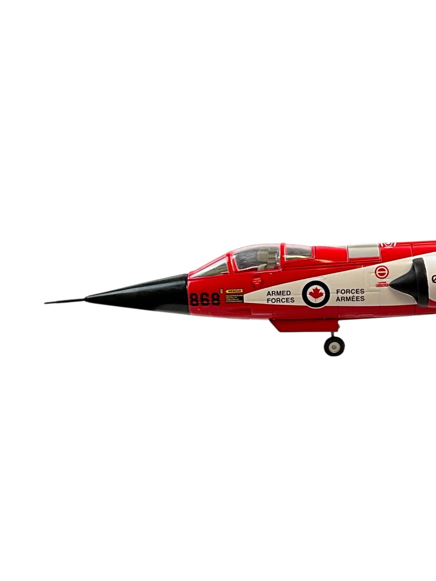 1/48 Franklin Mint/Armour (B11E090) Canadair CF104 (F104G) Starfighter (104668) 421 "Red Indian" Sqdn (Retirement Scheme) Canadian Armed Forces (Limited Edition)