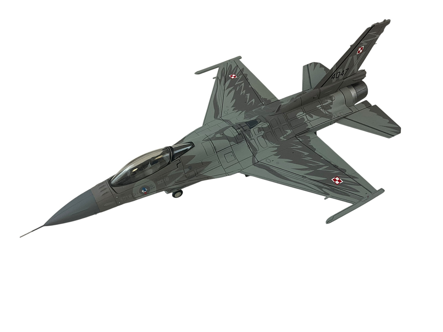 1/72 HobbyMaster (HA3886) Lockheed F16C Raven (4047) "100th Anniversary of the Polish Air Force" 302nd FS, Polish Air Force Dec 2019 (Limited Edition)