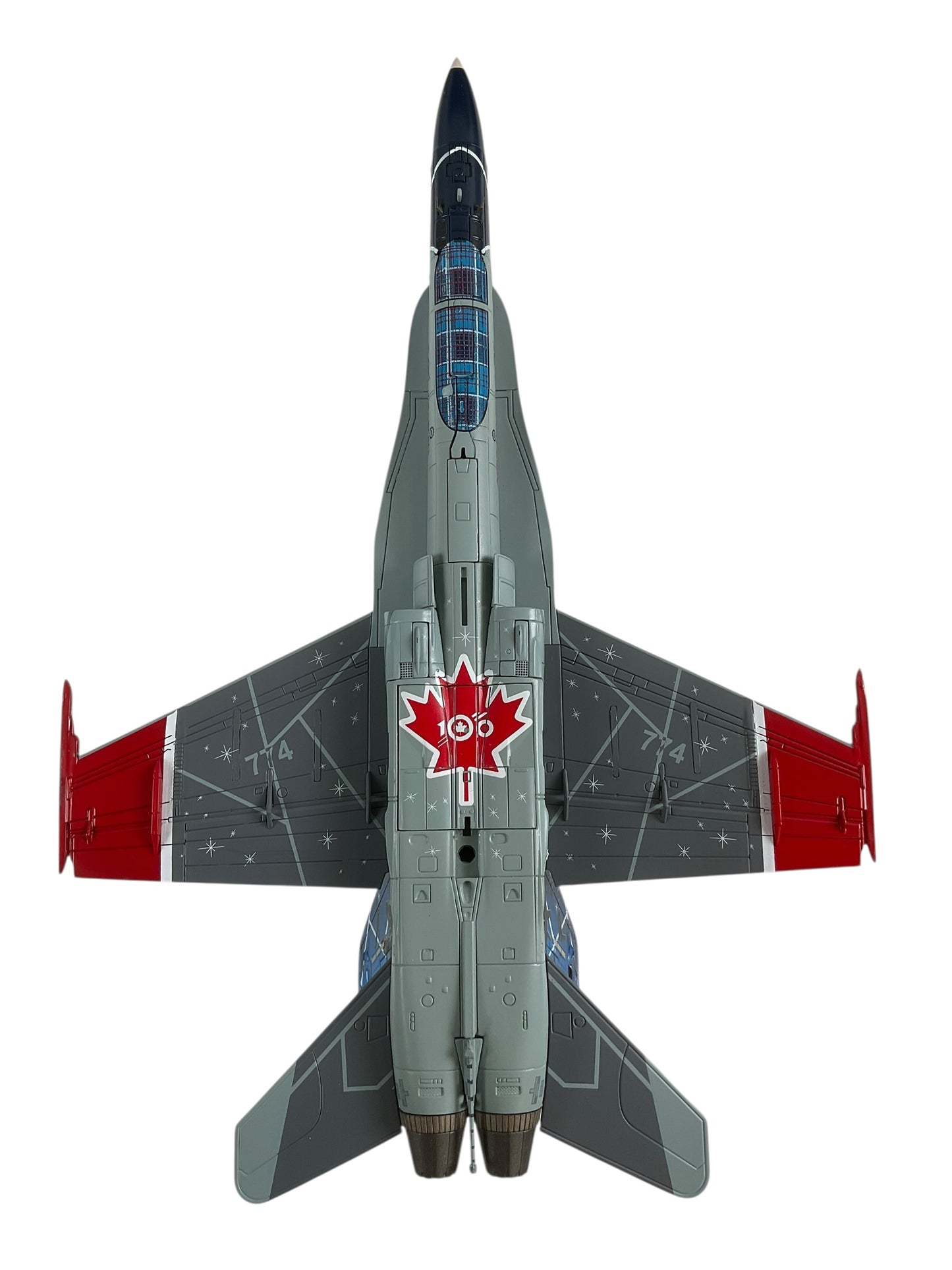 1/72 HobbyMaster (HA3589) McDonnell Douglas CF188 (F18A) Hornet (188774) "R.C.A.F. 100th Anniversary Scheme" R,C.A.F. 2024 (Limited Edition)