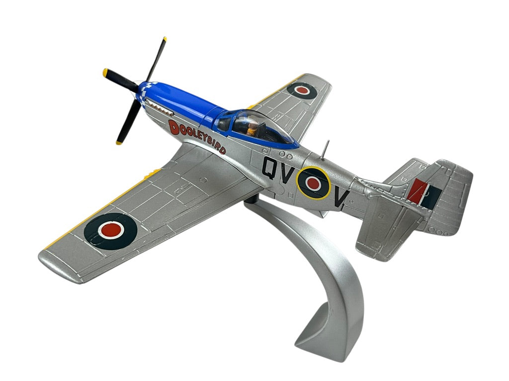 1/72 Corgi (AA32206) North American P51D Mustang IV (KM272) "DooleyBird" flown by Fl/Lt Dooley No.19 Sqdn R.A.F. England 1945 (Limited Edition #1885 of Only 2500)