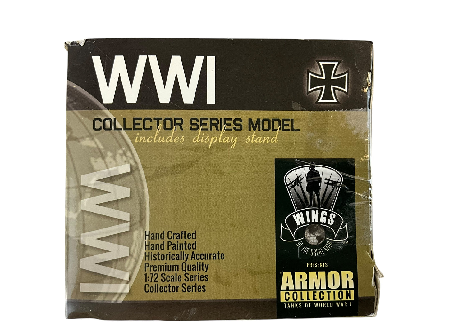 1/72 Wings of the Great War (WGW10002) WW-I German A7V Panzer (Tank) #503 Abteilung 1/3 Resin Model (Limited Edition)
