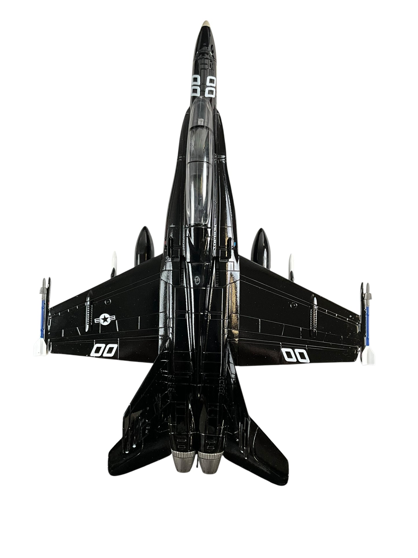 1/48 Armour/Franklin Mint (ART.98073) McDonnell Douglas (00) F18B Hornet "Top Gun" Black Livery, U.S.Navy (Limited Edition)