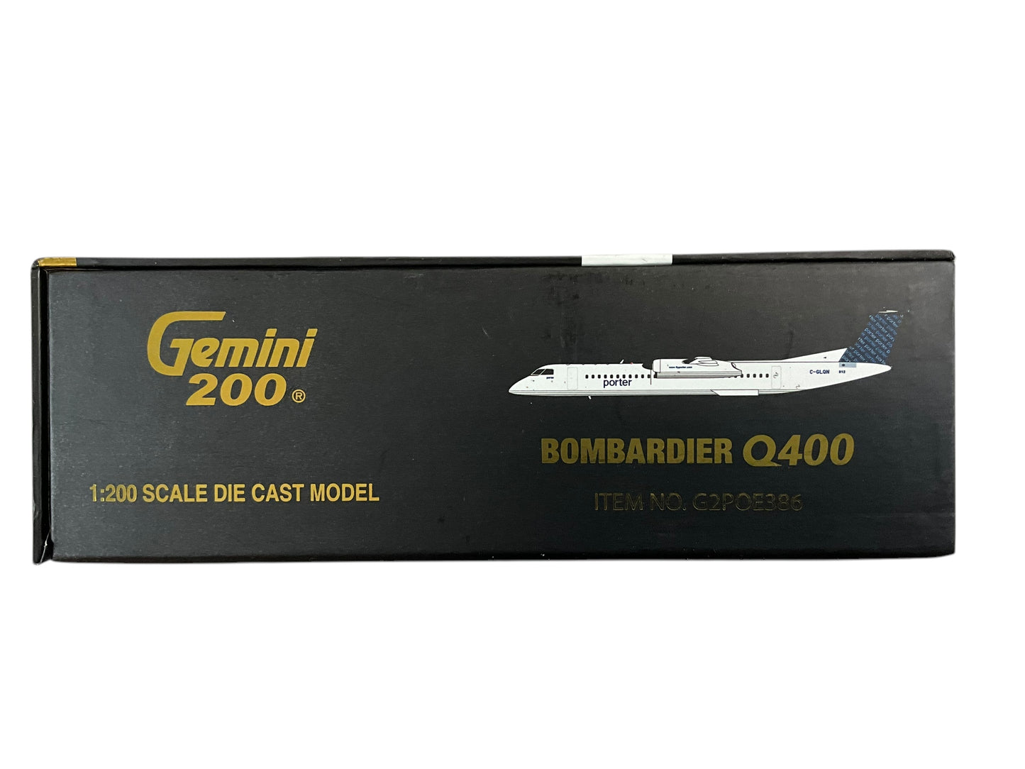 1/200 Gemini200 (G2POE386) Bombardier Q400 (C-GLQN) Porter Airlines (Limited Edition) 2013 Release