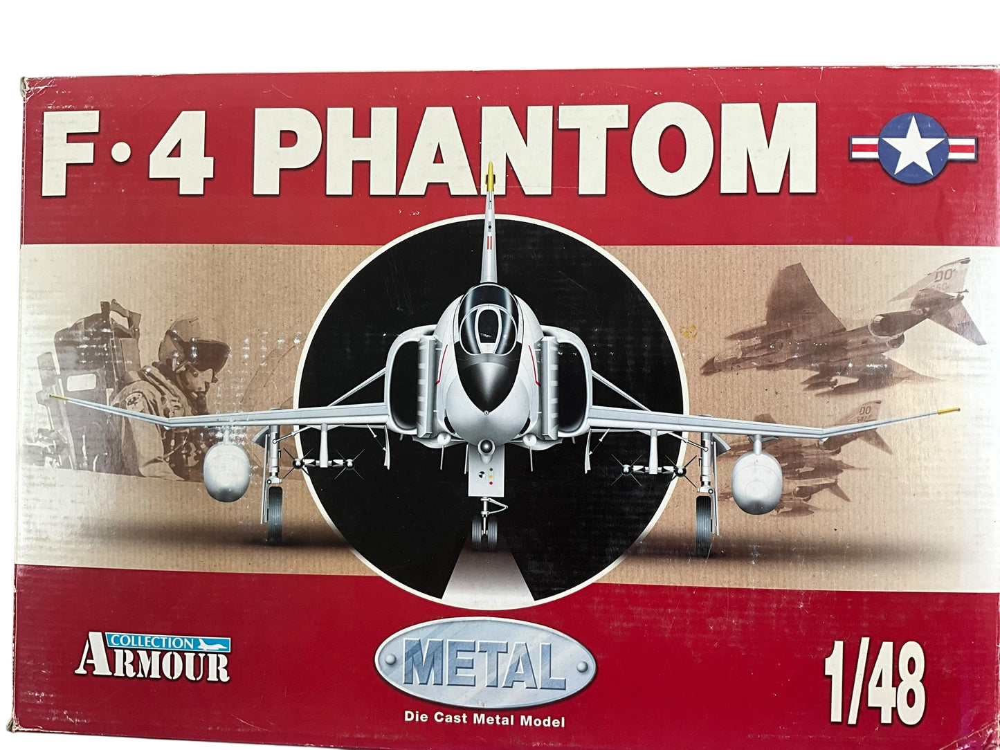 1/48 Armour/Franklin Mint (ART.98000) McDonnell/Douglas F4E Phantom II (#5) "Thunderbirds" U.S.A.F. (limited Edition)