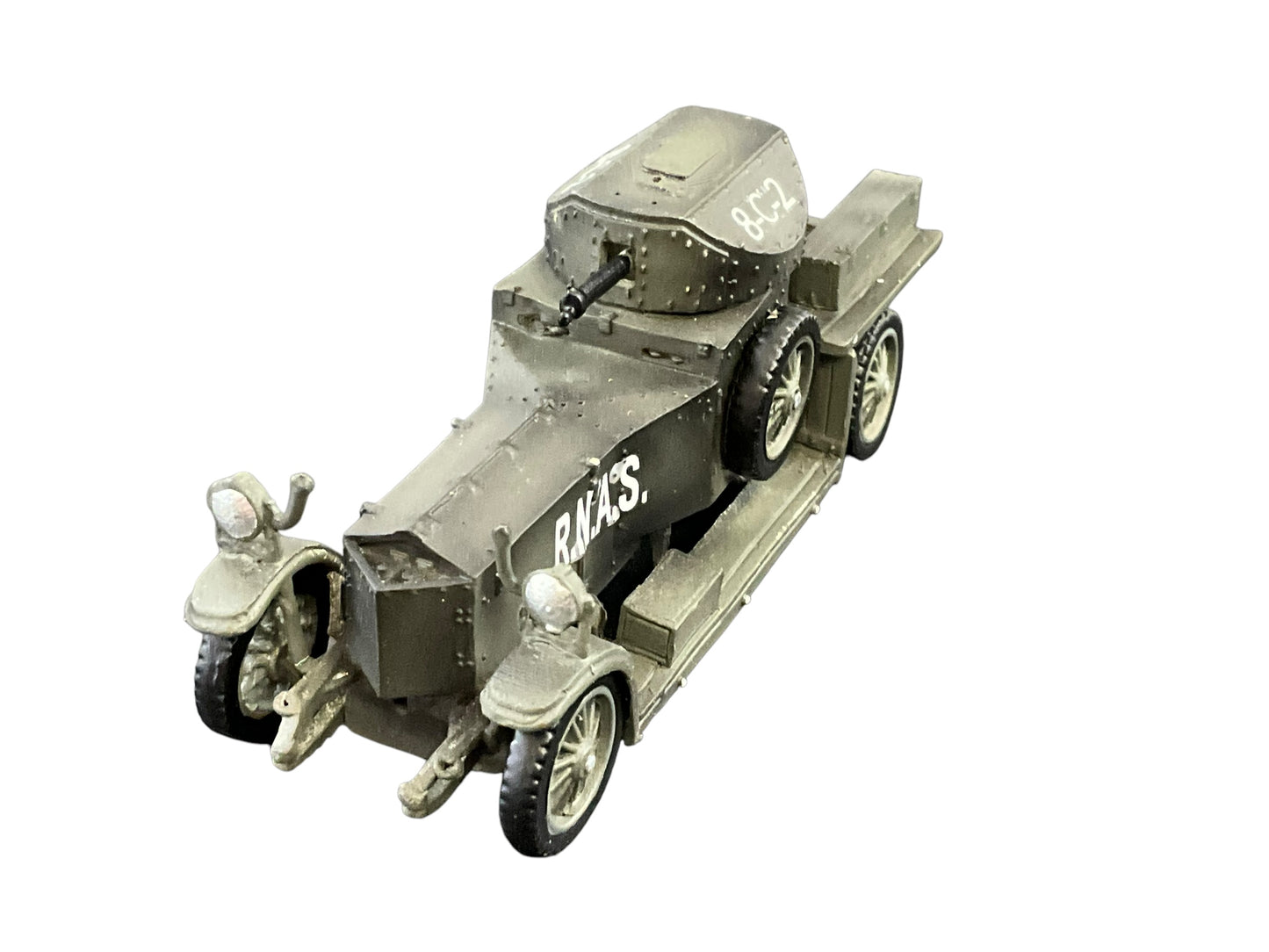 1/72 Wings of the Great War (WW10301) British Rolls Royce Armoured Car (Pattern 1914) 8-C-2 Royal Naval Air Service (Limited Edition)