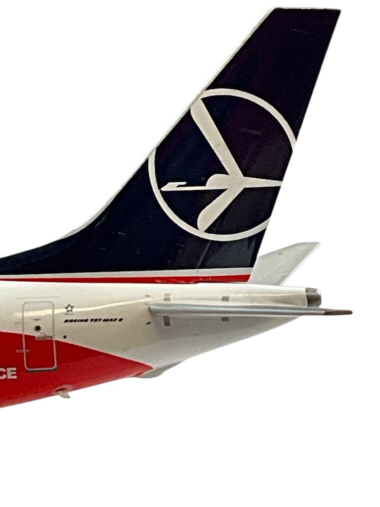 1/200 INFLIGHT200 (IF737MAXLOT02) BOEING B737MAX8 (SP-LVD) LOT POLISH AIRLINES "PROUD of POLAND'S INDEPENDENCE" Livery 2018 (LIMITED EDITION) 2024 Release
