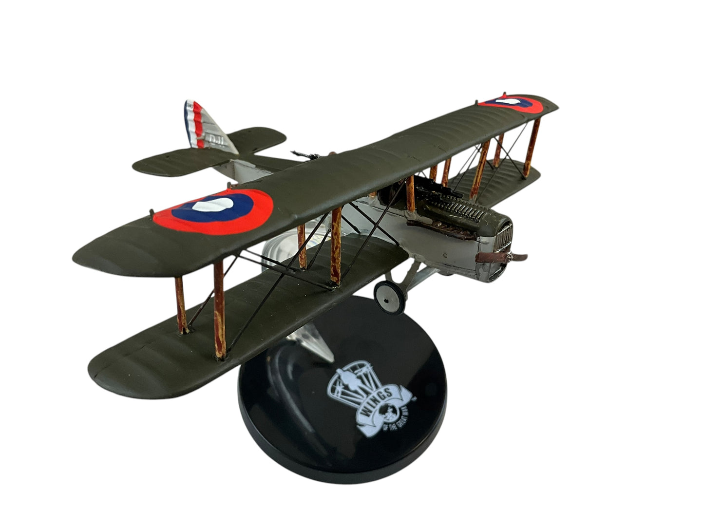 1/72 Wings of the Great War (WW11191) Airco DH4 (N33274) Pilot: 2nd Lt. J.F. Gibbs Observer: 2nd Lt. F. N. Nelms, D-Sqdn, Northern Bombing Group, U.S.M.C., Belgium 1918 (Limited Edition)
