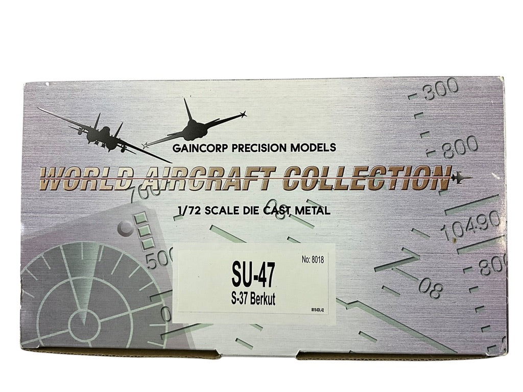 1/72 Gaincorp (8018) Sukoi SU47 Berkut (01) Experimental Forward Swept Wing Russian Republic (Limited Edition)