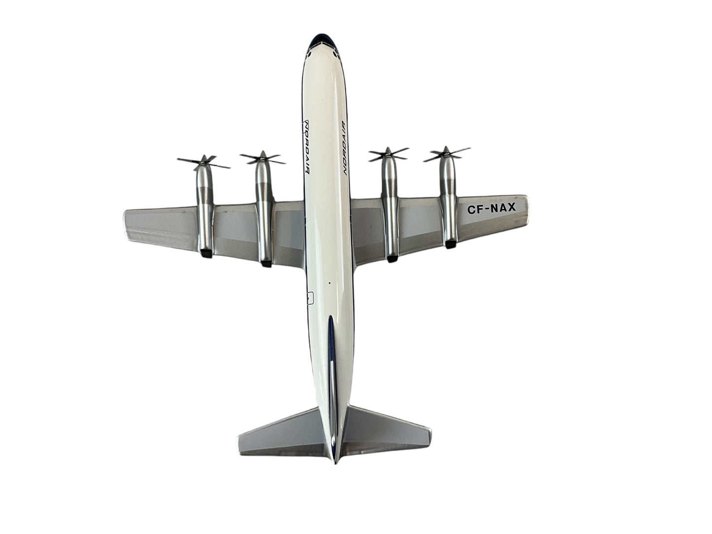1/200 Western Models (CA-9R) Lockheed L188 Electra ( CF-NAX) - White & Gray with Blue Cheat Line & Tail 1970s 1st NDA Livery - Nordair (LIMITED EDITION)