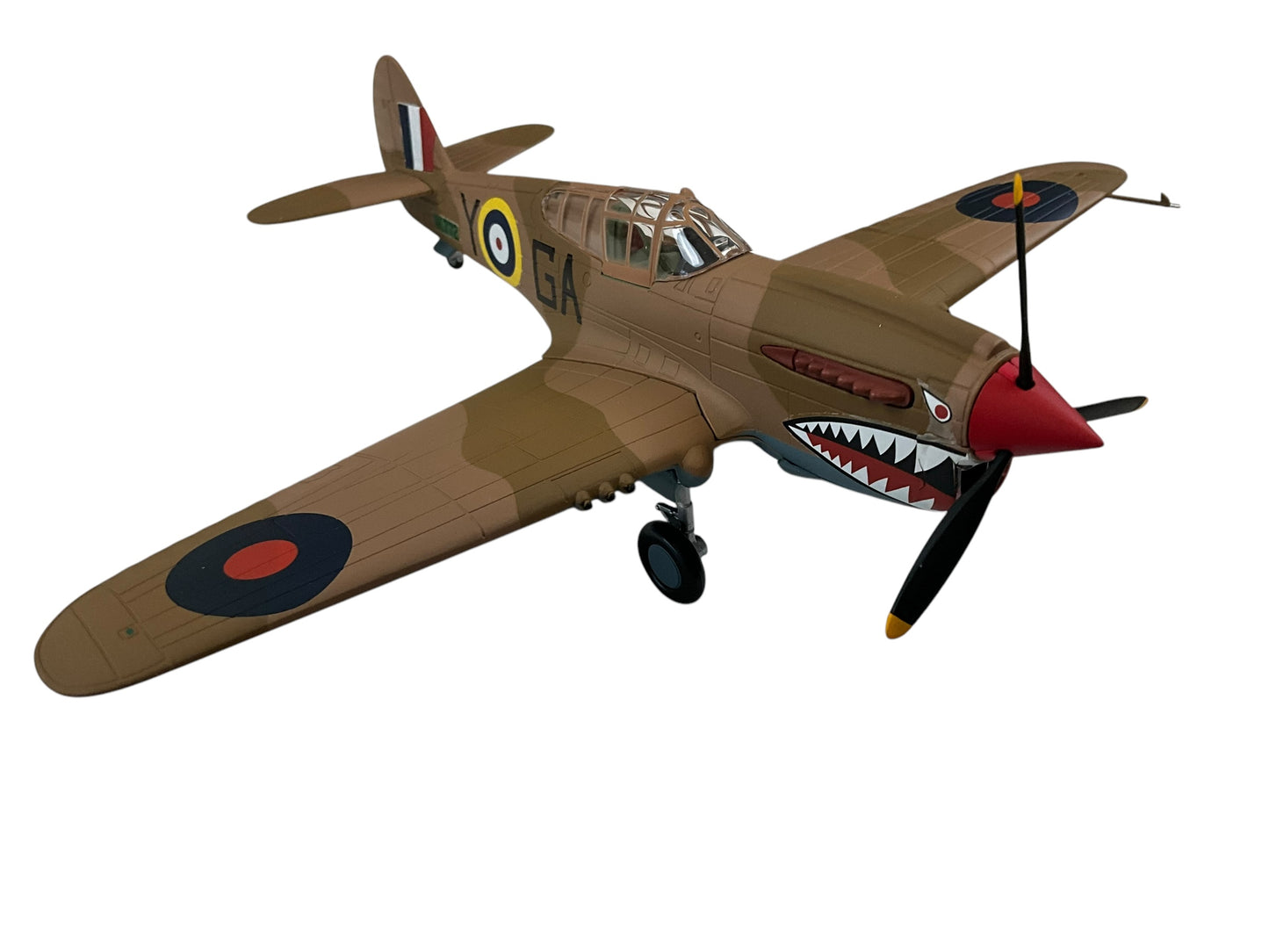 1/48 Franklin Mint/Armor (B11B625) Curtiss P40D KittyHawk Mk.1 (GA-Y/AK772) "London Pride" North Africa 112 Sqdn R.A.F. (Limited Edition)