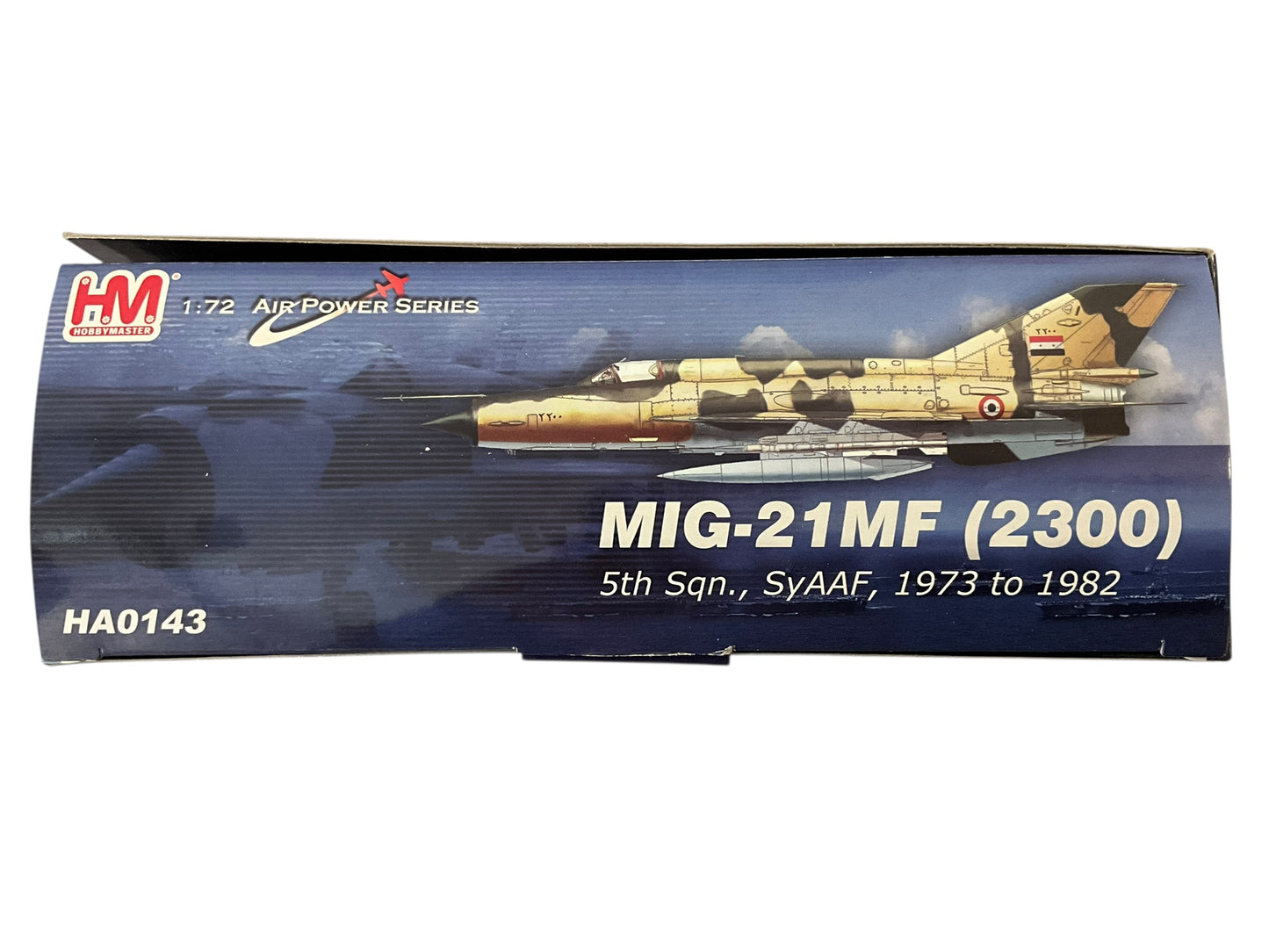1/72 HobbyMaster (HA0143) Miikoyan MiG21MF Fishbed 1973-1982 5th Sqdn, Syrian Arab Air Force (Limited Edition #037 of Only 850)