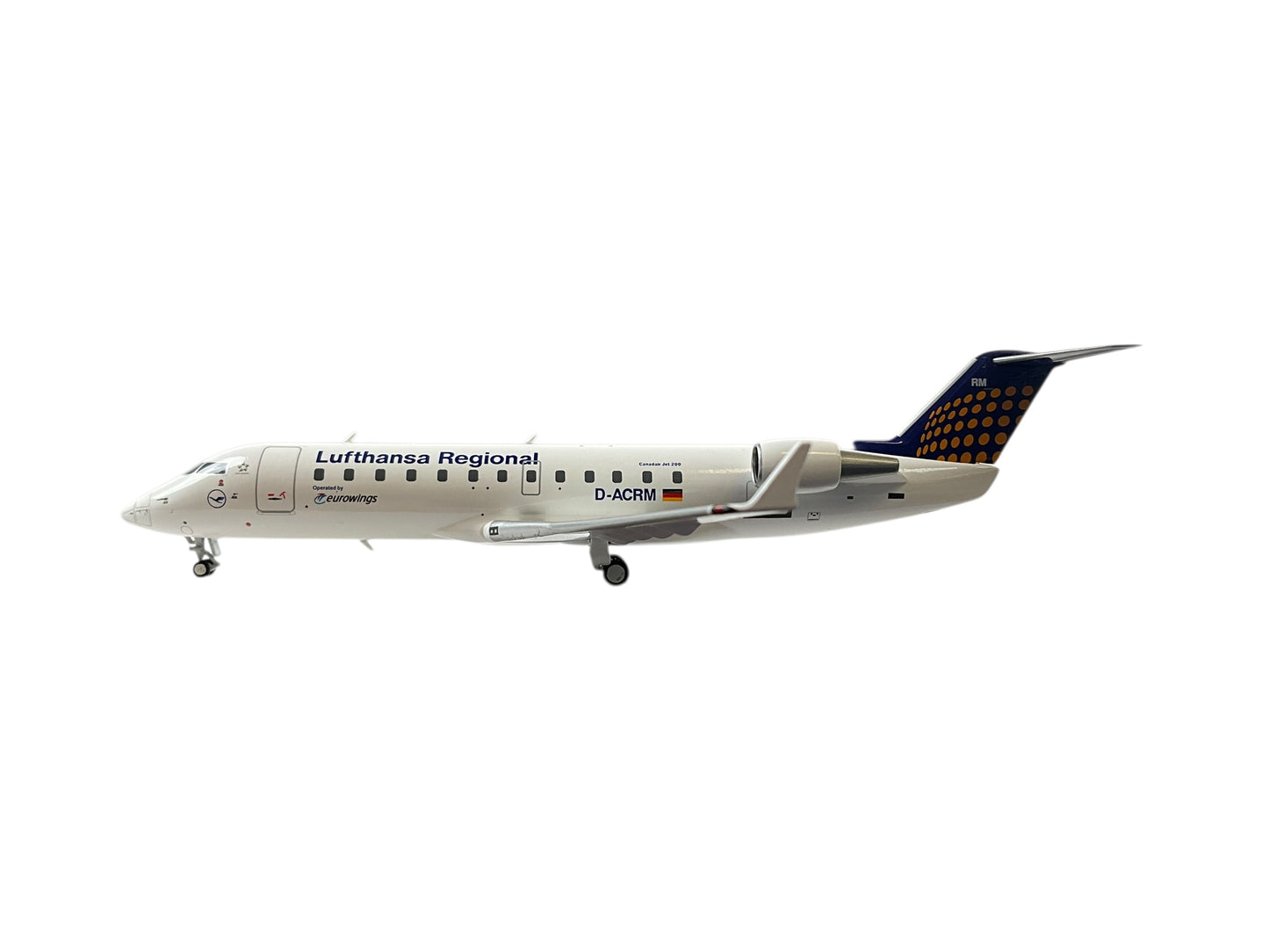 1/200 HYJL Wings Bombardier CRJ200 (D-ACRM) EuroWings for Lufthansa Regional (Limited Edition of Only 80)