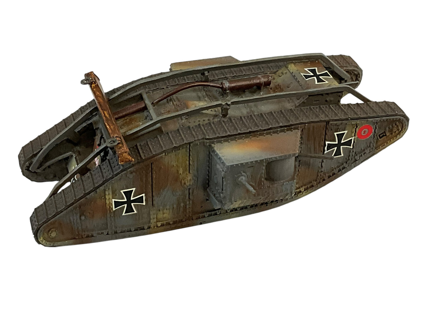 1/72 Wings of the Great War (WW10206) WW-I German BeutePanzer 2 "Paul" (Tank) Abteilung 12 *Captured British Mark IV "Male" (Tank)* Resin Model (Limited Edition)