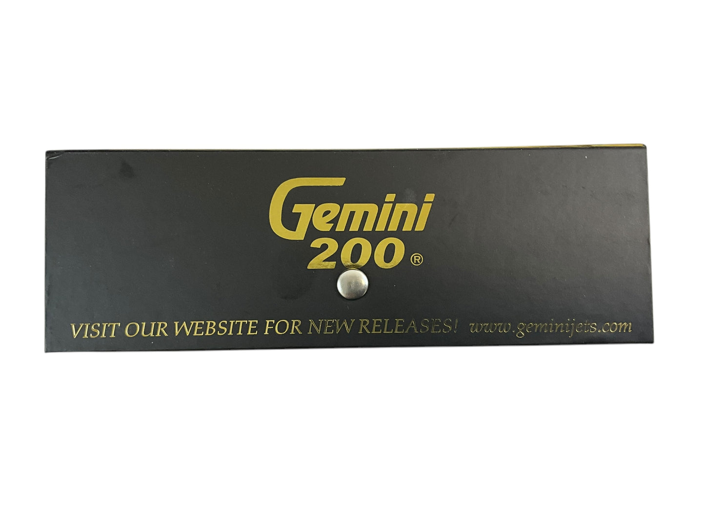 1/200 Gemini200 (G2GLF714) Gulfstream G650 (N651GJ) White with Dual Black & Gray Wave Cheat Lines (;limited Edition) 2018 Release