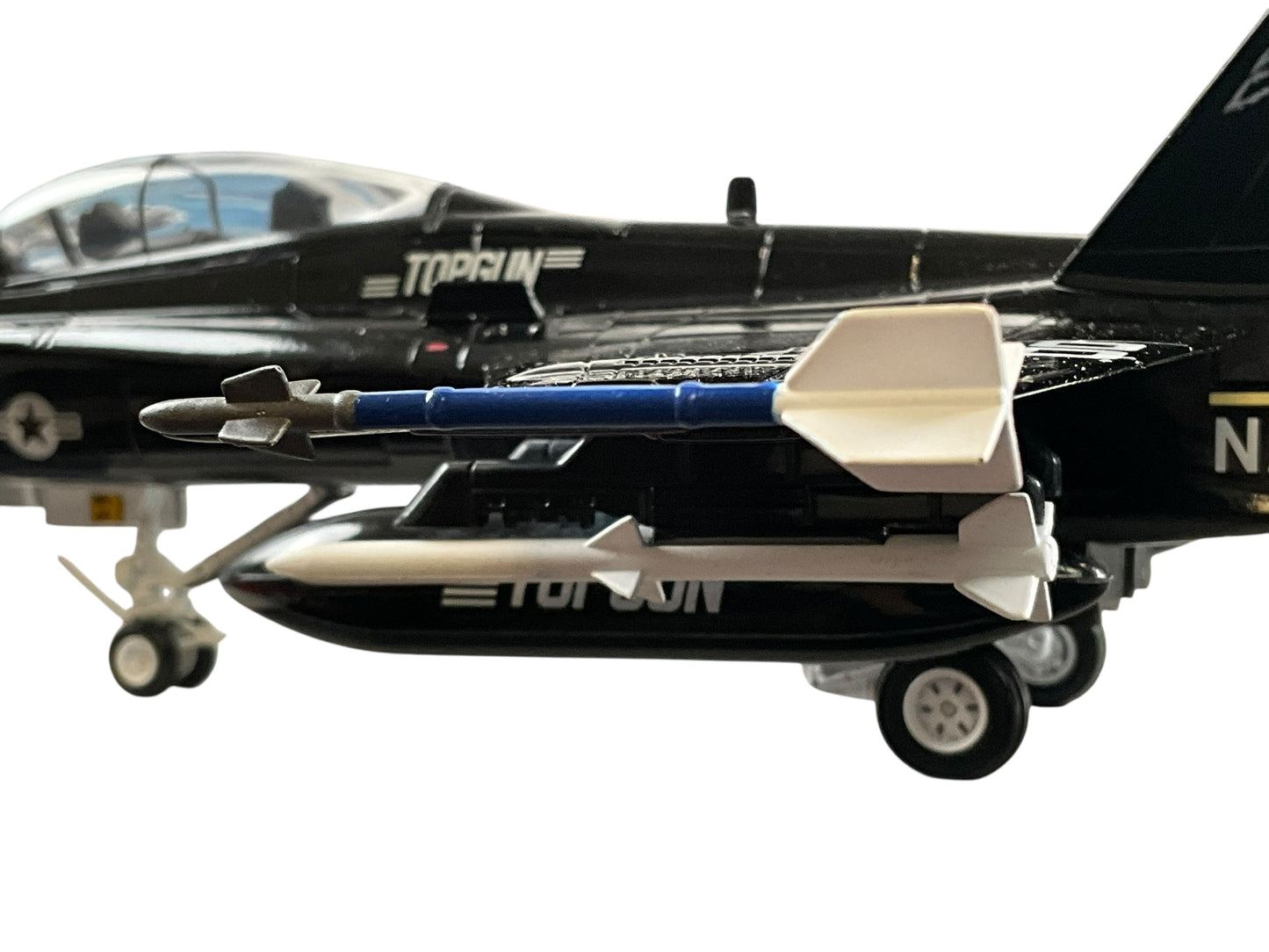 1/48 Armour/Franklin Mint (ART.98073) McDonnell Douglas (00) F18B Hornet "Top Gun" Black Livery, U.S.Navy (Limited Edition)