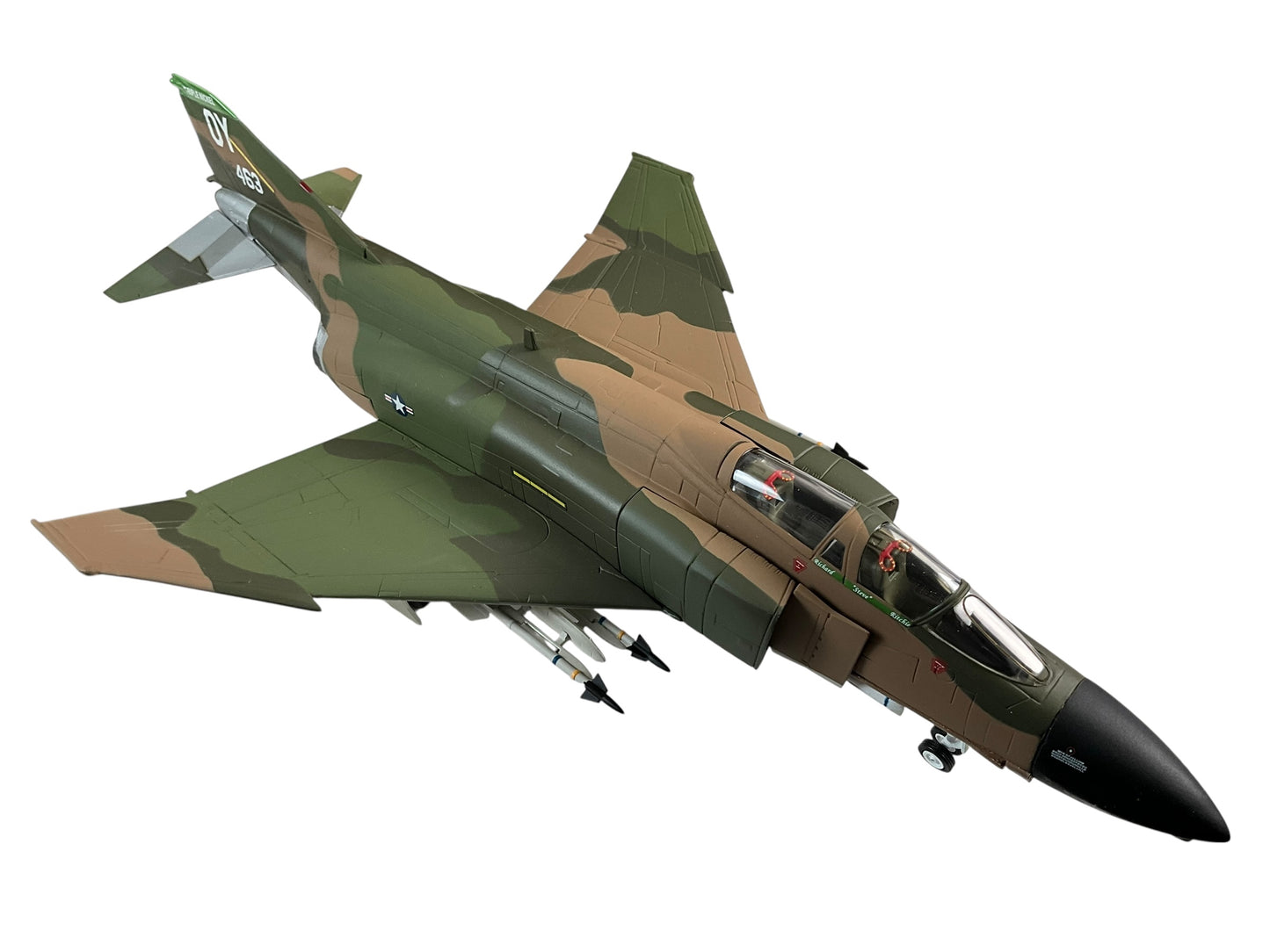 1/48 Franklin Mint/Armour (B11E387) McDonnell Douglas F4D Phantom II (67-463) flown bt Richard "Steve" Richie (5 Kills) Udorn RTAFB, Thailand, 1972, 432nd TRW, 555th TFS, U.S.A.F. Vietnam War (Limited Edition)