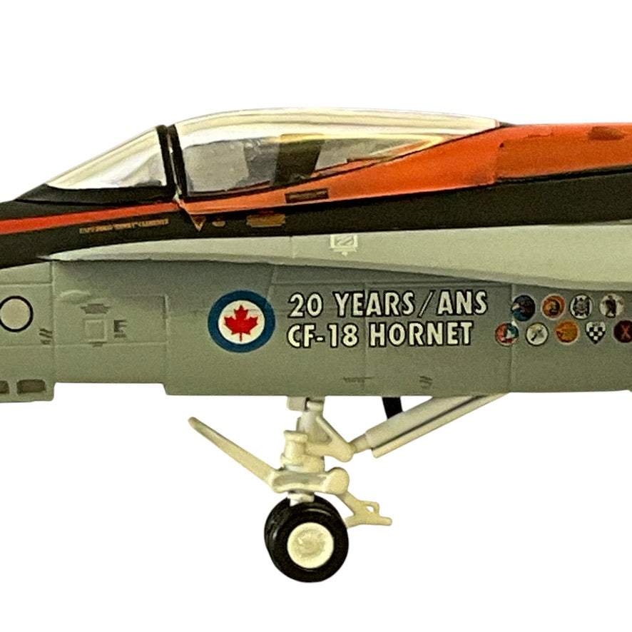 1/72 JC Wings (JCW72F18011) McDonnell Douglas (F18A) CF188 Hornet (188720) '20 Years CF18 Hornet" 410 "Cougars" Sqdn, Canadian Armed Forces 2004 Airshow Demo (Limited Edition of Only 600)