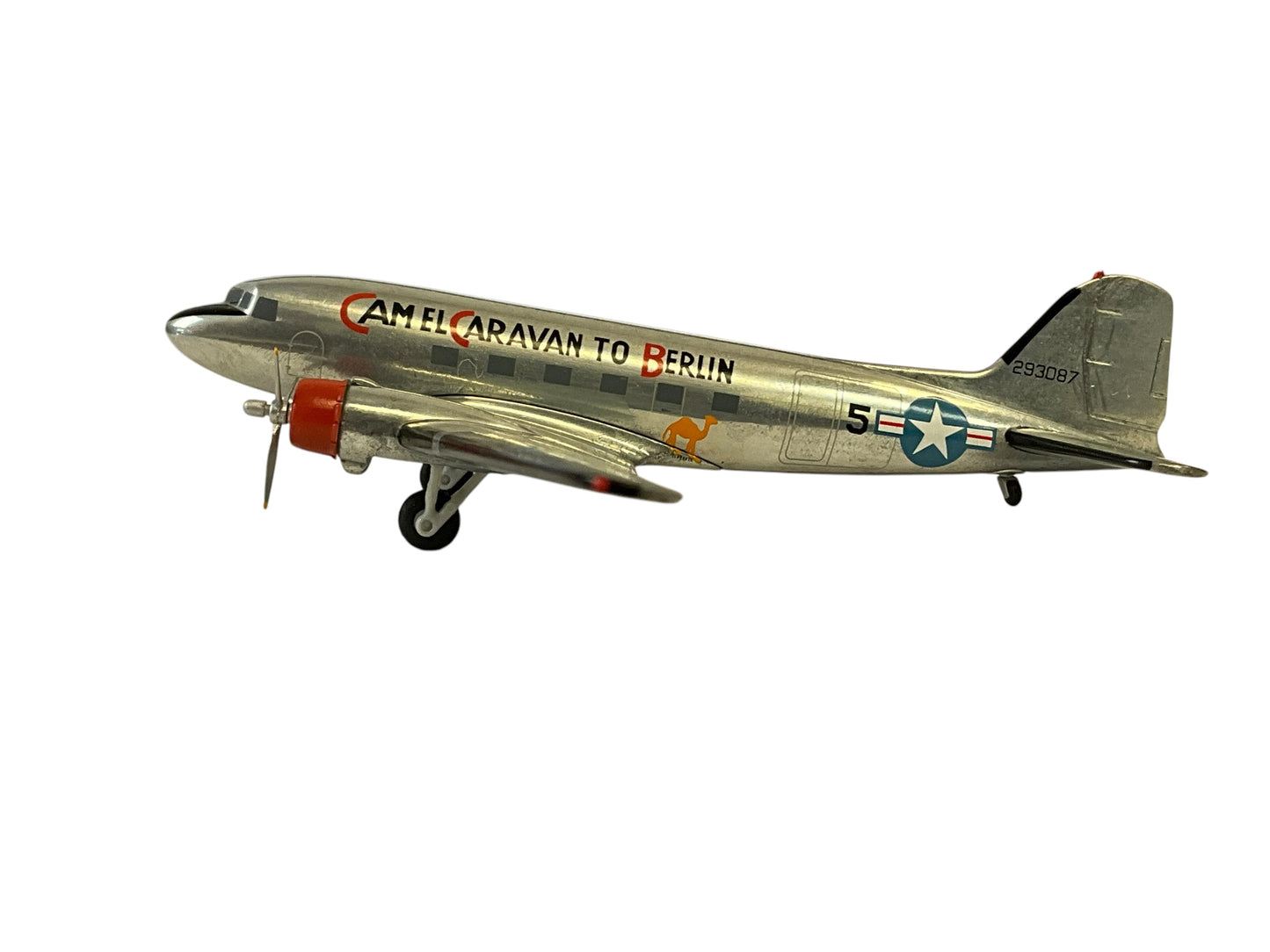 1/200 Herpa (550765) Douglas C47 (DC3) Dakota (2934087) Camel Caravan to Berlin U.S.A.F. (Limited Edition)