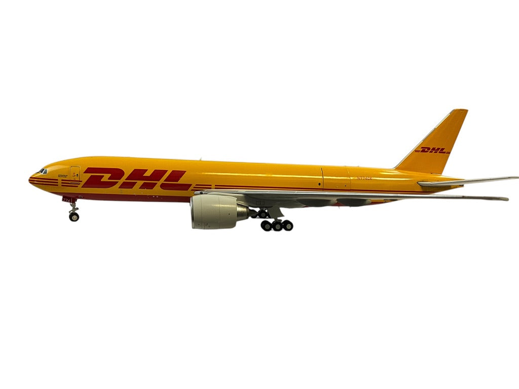 1/200 Gemini200 (G2DHL952) Boeing B777-200LRF (N774CK) "Interactive Series" DHL Courier _ Kalitta Air (limited Edition) 2022 Release