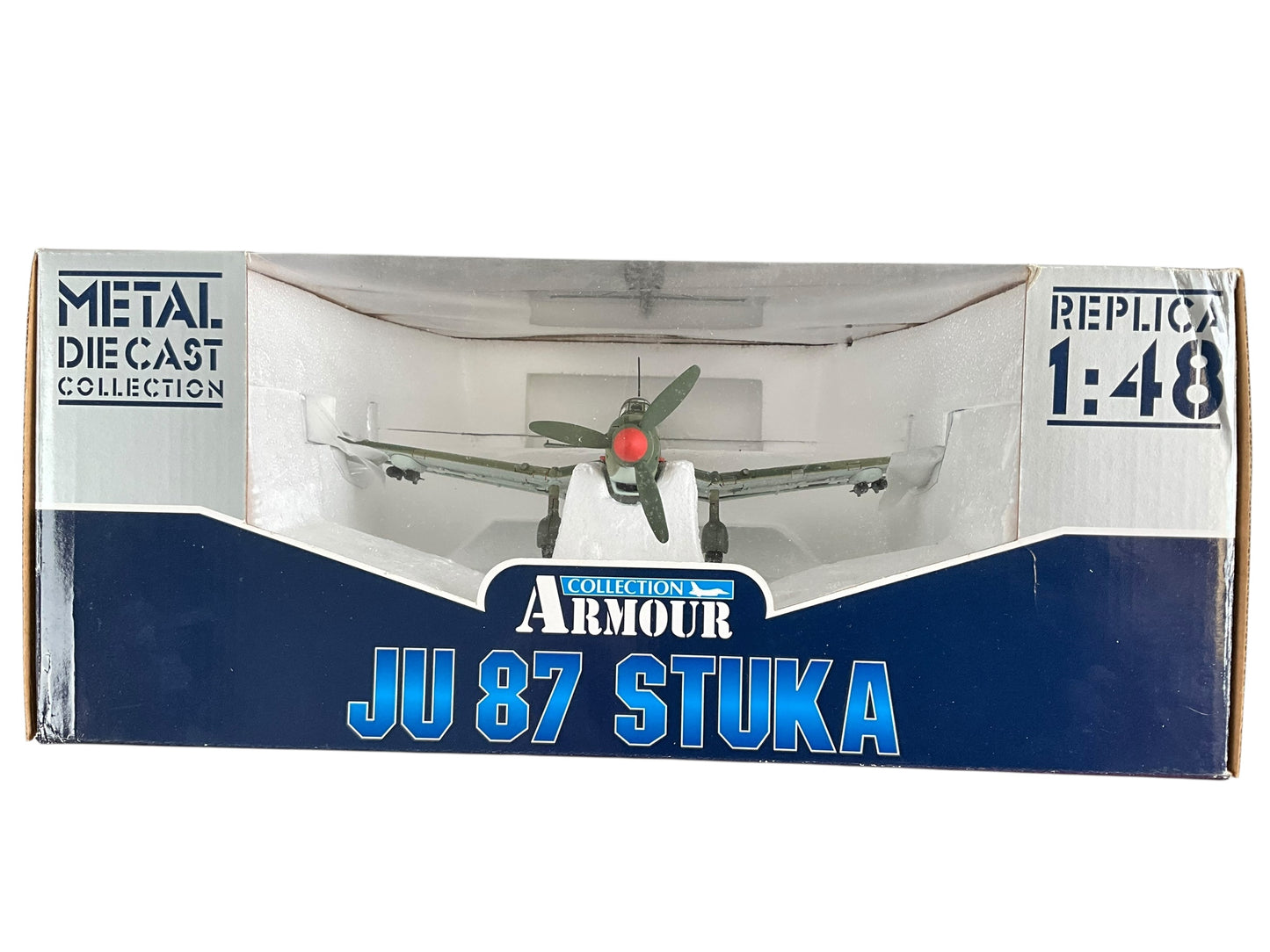 1/48 Armour/Franklin Mint (ART.98107 / B11B263) Junkers JU87D3 Stuka (S2+KK) flown by Hans Ulrich Rudel, Russian Front, Kursk Salient Operation Citadel, Summer 1943 Sturzkampfgeschwader 77 (II/StG77) Deutsch Reich's Luftwaffe (Limited Edition)