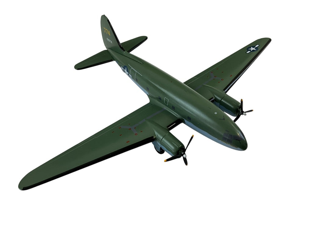 1/200 Western Models (AC219764) Curtiss C46F Commando (478774) "THE TINKER BELLE" O/D Upper & Grey Lower U.S.A.A.F. (Limited Edition)