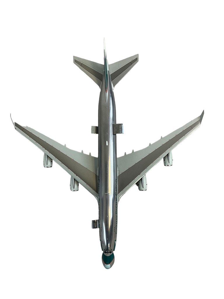 1/200 JC Wings (SA2003C) Boeing B747-400F (B-HUP) Cathay Pacific Cargo Interactive Polished Aluminum Livery (Limited Edition)