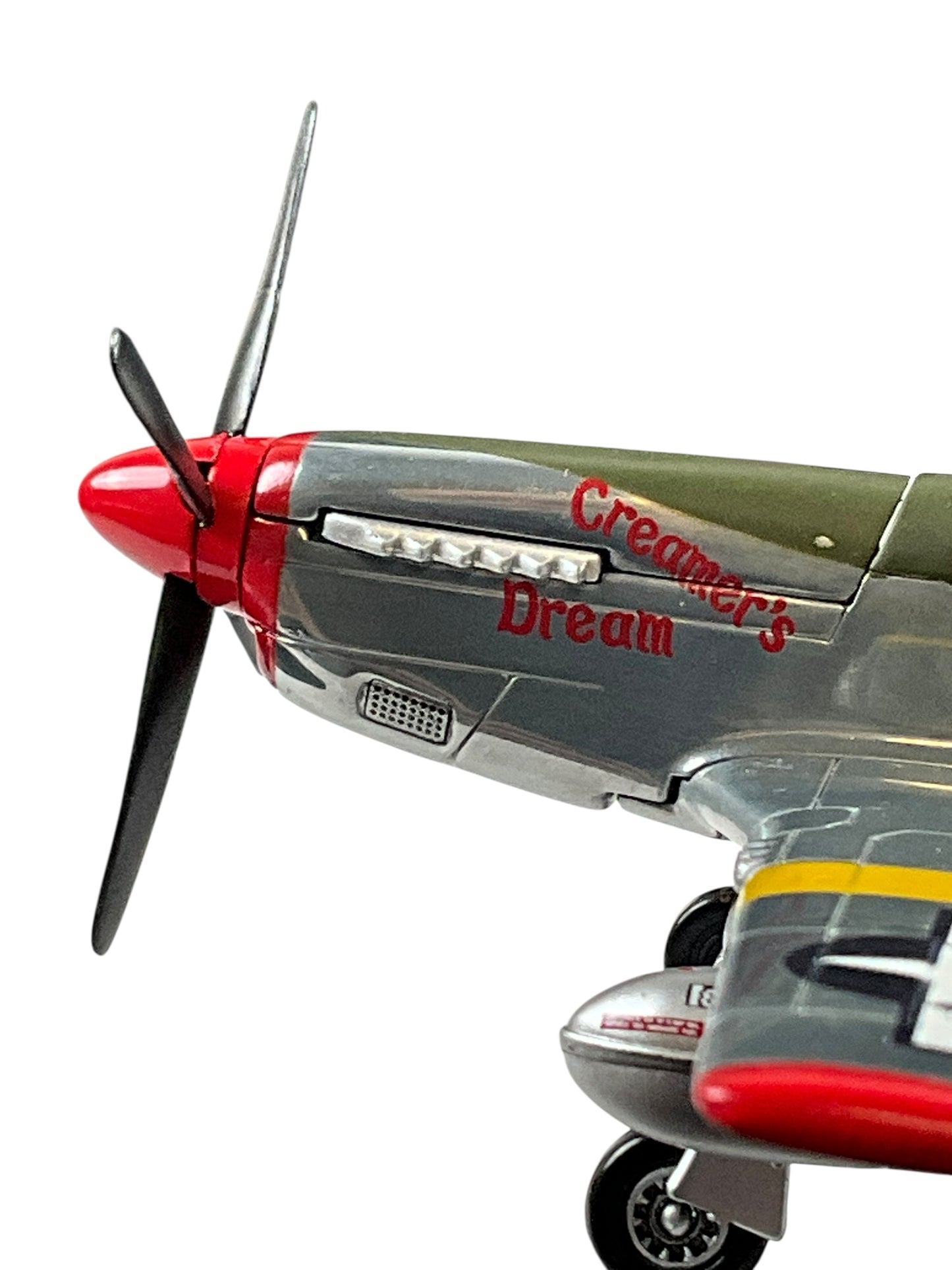 1/72 Corgi (US32215) North American P51D (Serial Unknown) "Creamer's Dream" flown by Lt. Charles White 301st FS/332nd FG "Tuskegee Airmen" Italy 1945 (Limited Edition #1674 of ONLY 2100)