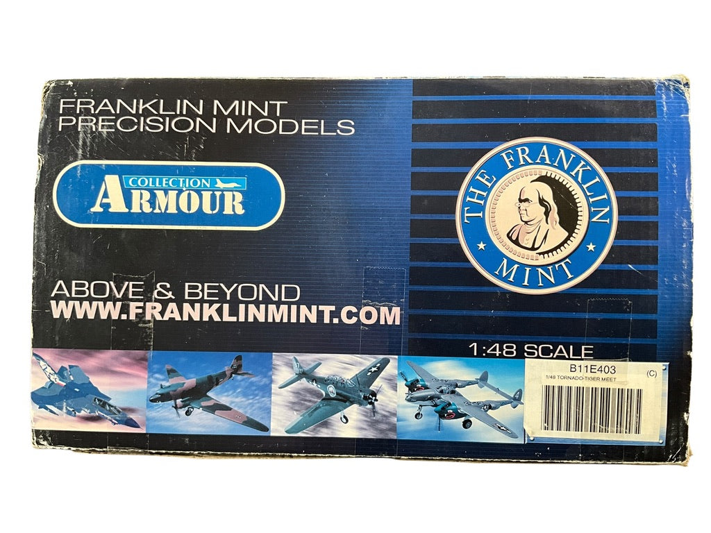 1/48 Franklin Mint/Armour (B11E403) Panavia Tornado ECR (46+44) N.A.T.O. "Tiger Meet" Kleing-Brogel AB, Belgium 2001, JBG32 "Tigers" Deutsche Bundes Luftwaffe (Limited Edition)