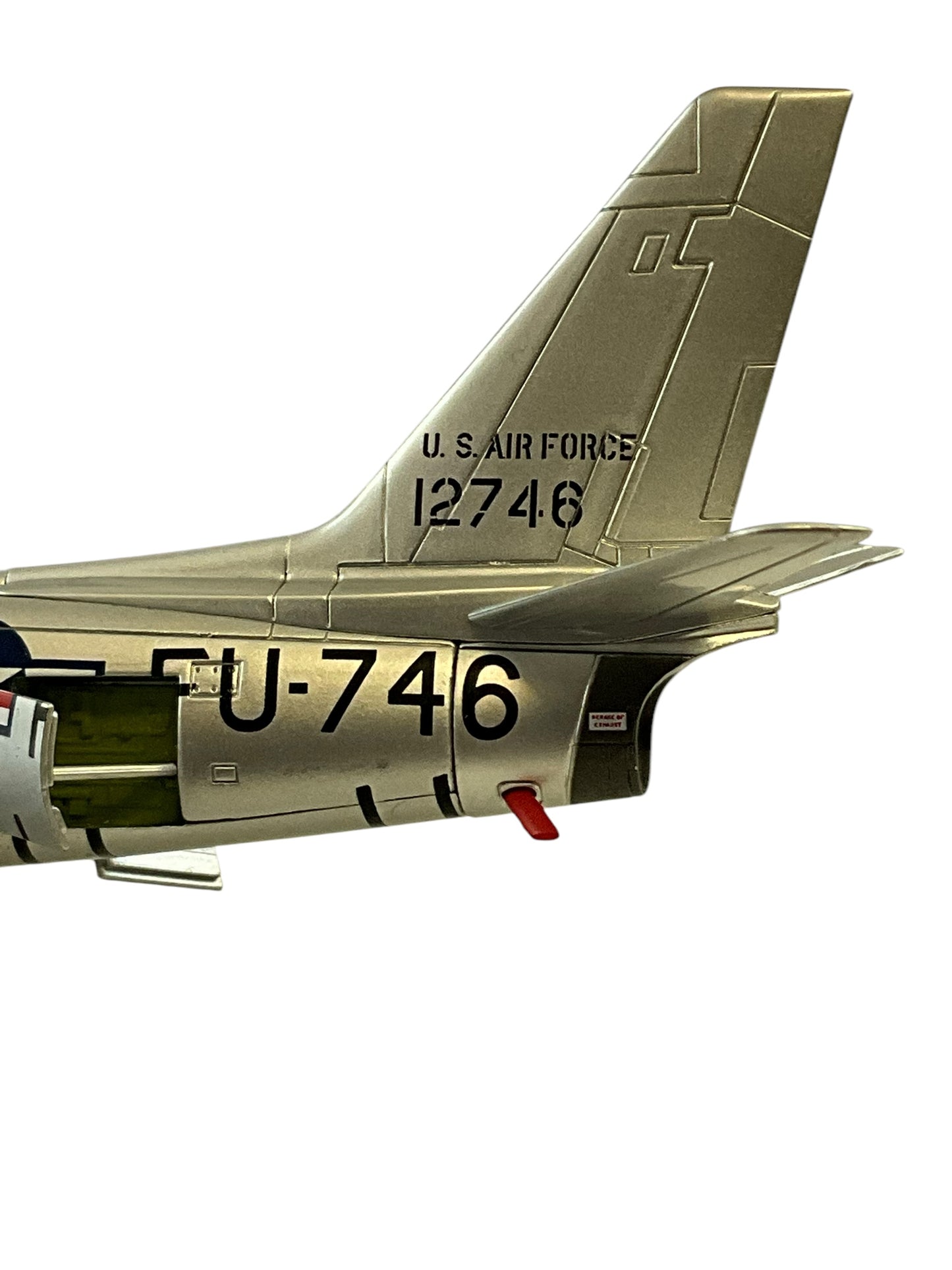 1/200 HobbyMaster (HA4315) North American F86E Sabre (FU746) "Lady Francis" flown by Colonel Francis S. Gabreski (5 Kills) & Major William H. Westcott 25th FS, 1st FW , U.S.A.F. Sout Korea Oct 1951 (Limited Edition of Only 600)