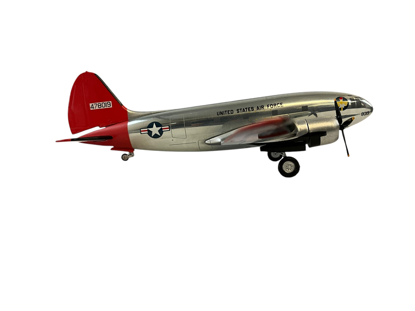1/200 Western Models (AC219763) Curtiss C46D Commando (478019) U.S.A.F. Palmdale Air Park, California (Limited Edition)