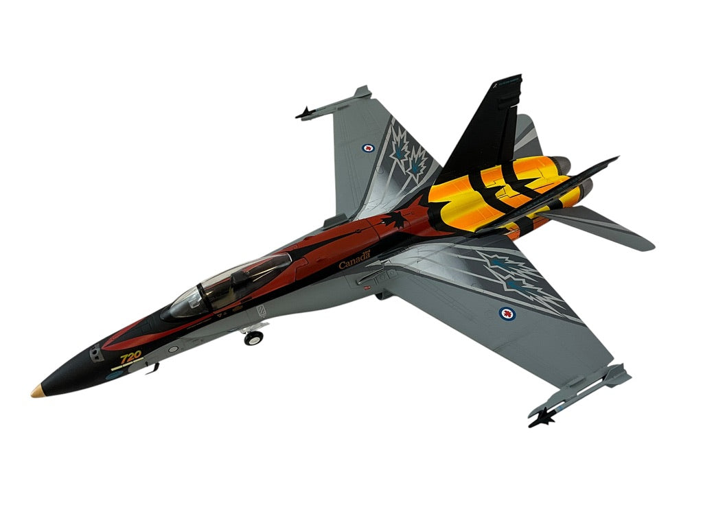 1/72 JC Wings (JCW72F18011) McDonnell Douglas (F18A) CF188 Hornet (188720) '20 Years CF18 Hornet" 410 "Cougars" Sqdn, Canadian Armed Forces 2004 Airshow Demo (Limited Edition of Only 600)