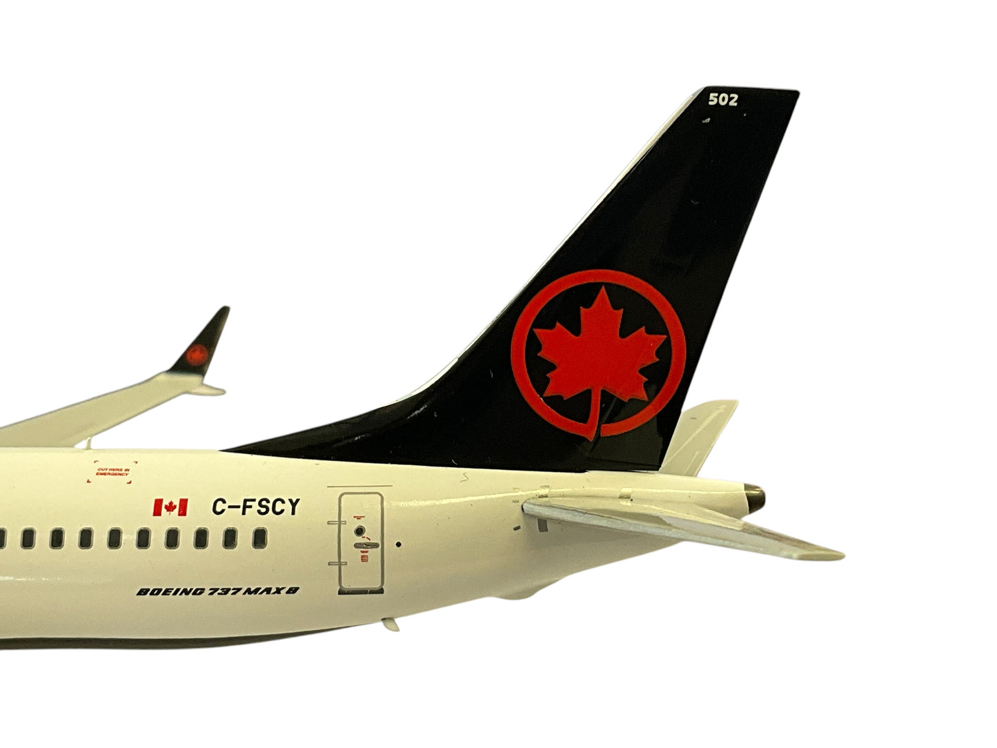 1/200 Inflight200 (AC737MAX) Boeing B737-MAX8 (C-FSCY} Air Canada 2017 (Limited Edition)
