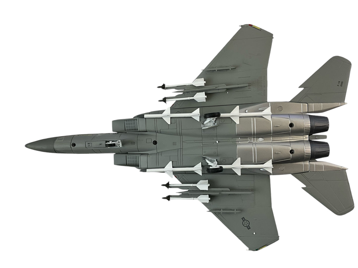 1/48 Armour/Franklin Mint (98049) McDonnell Douglas F15C Eagle (LN AF84-014) - Low Vis 2-Tone Gray Livery - 493rd FS - Grim Reapers - U.S.A.F. Europe (Limited Edition)