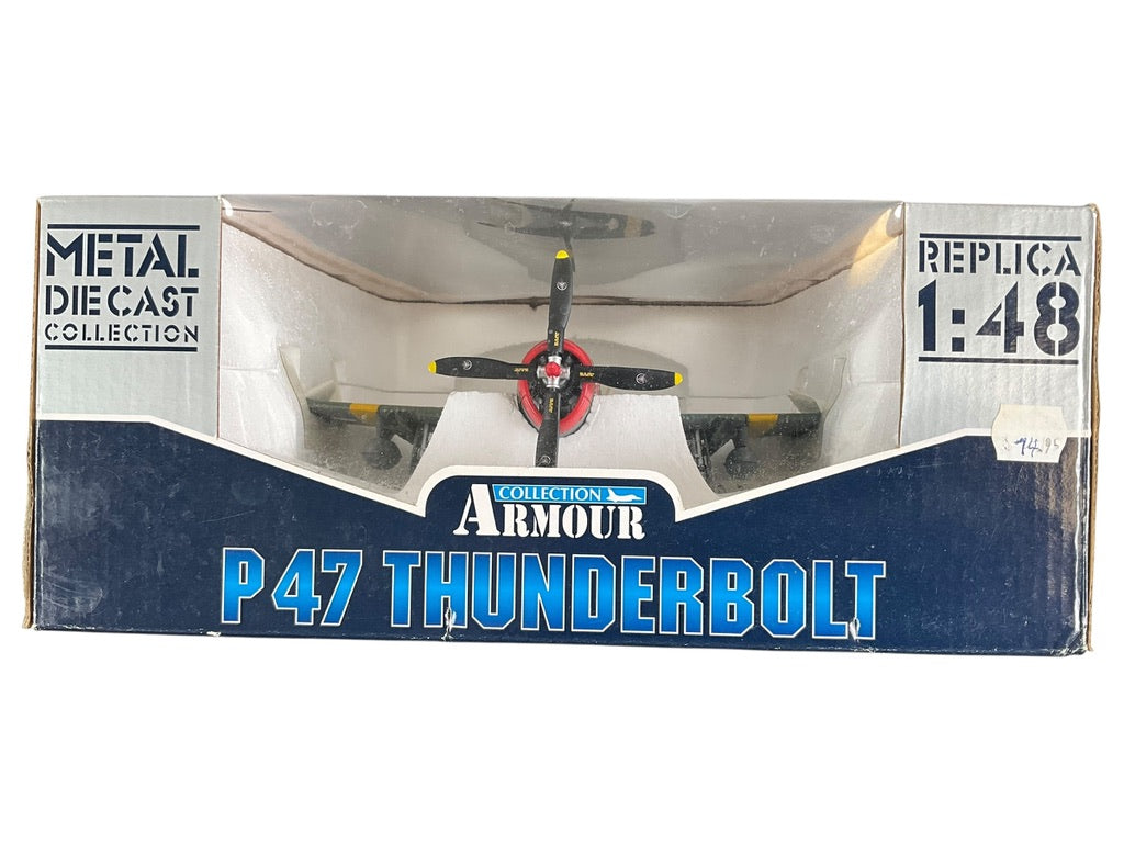 1/48 Armour/Franklin Mint (98145) Republic P47D Thunderbolt (54 + 420344) "Norma" WWII 65FS 57FG U.S.A.A.F. (Limited Edition)