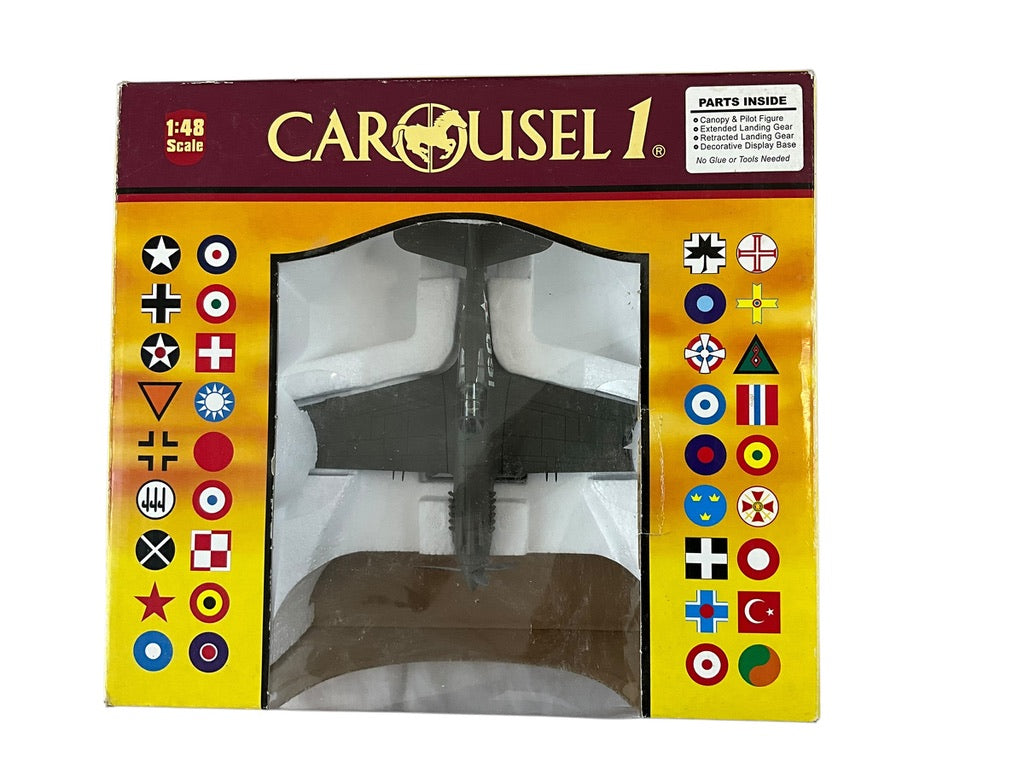 1/48 Carousel-1 (6102) Curtis P40B WarHawk (160) 2nd Lt. George Welch (16 Victories) Heleiwa Field, Hawaii 1942 - 47th Fighter Squadron, 15th Fighter Group, United States Army Air Force (Limited Edition)