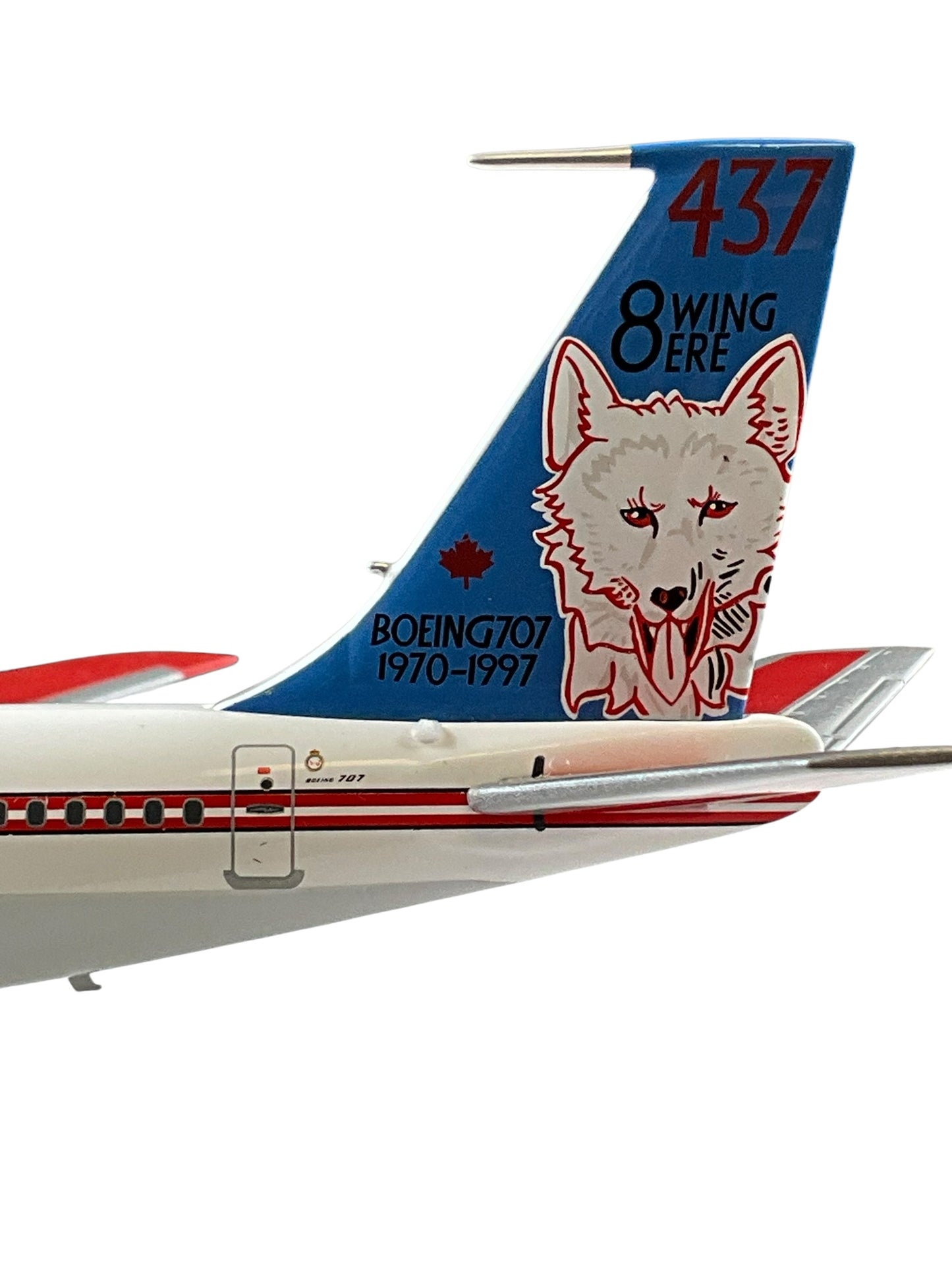1/200 INFLIGHT200 (IF-70048) BOEING (B707-347C) CC-137 437(T) "Husky" Sqn CANADIAN ARMED FORCES 1970-1997 (Limited Edition #152 of Only 240)