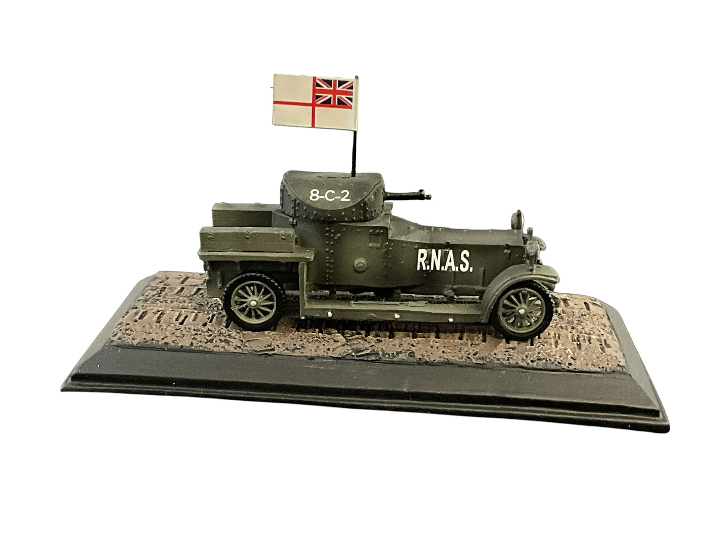 1/72 Wings of the Great War (WW10301) British Rolls Royce Armoured Car (Pattern 1914) 8-C-2 Royal Naval Air Service (Limited Edition)