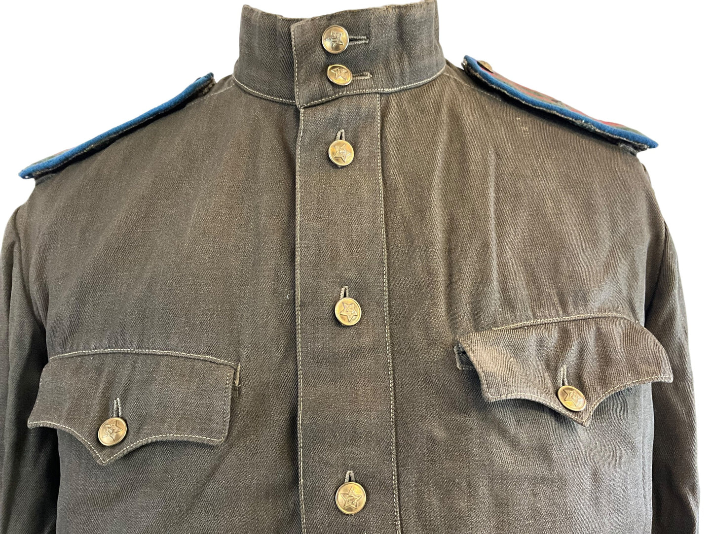 WW2 Russian Soviet 1943 Pattern Naval Air Force Officers 4 Pocket French Style Jacket