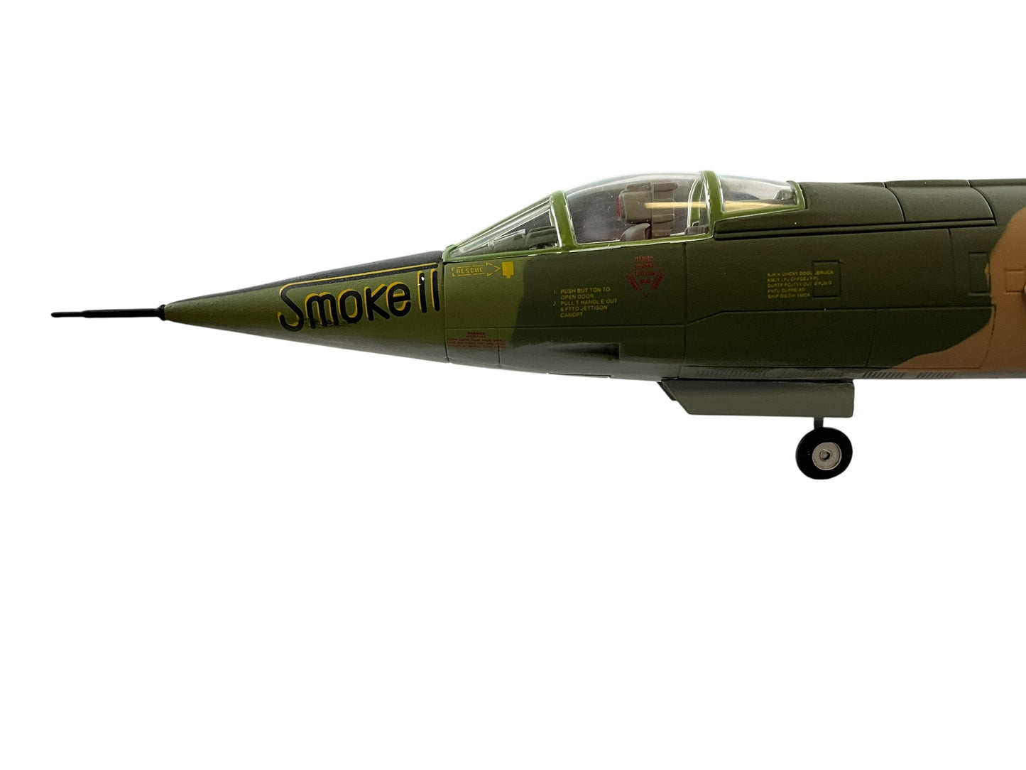 1/48 Armour/Franklin Mint (ART.98126) Lockheed F104C Starfighter (70923) "Smoke II" 479th Tactical Fighter Wing based at Udorn Air Force Base in 1966VietNam War U.S.A.F. (Limited Edition)