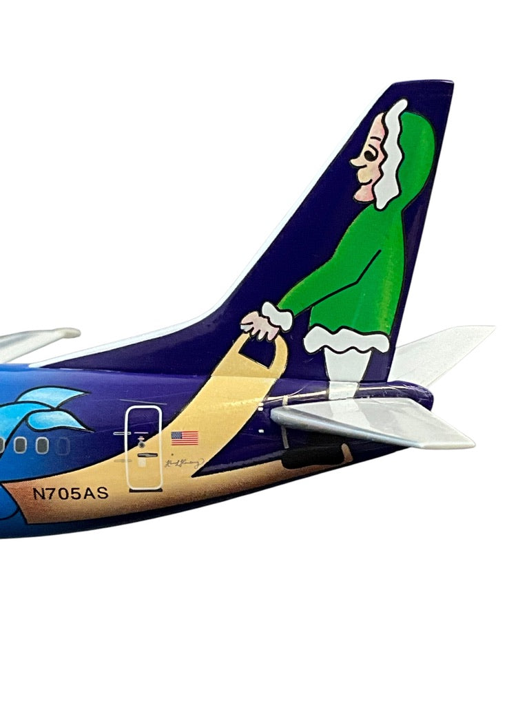 1/200 Gemini200 (G2ASA174) Boeing B737-400 (N705AS) "CargoDawg" DogSled & Alaska Attractions Livery - Alaska Airlines (Limited Edition) 2009 Release