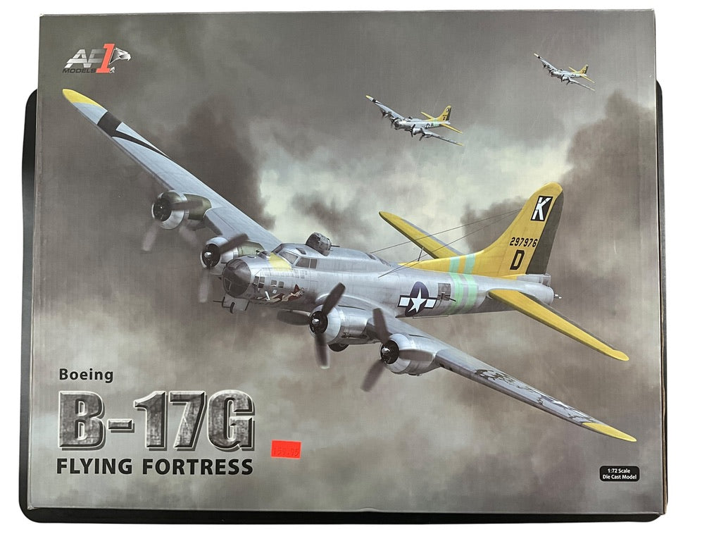1/72 AirForce-1 (AF1-0110) Boeing B17G Flying Fortress (297976) "A BIT O' LACE" 709th BS, 447th BG, 8th Air Force, U.S.A.A.F., Rattlesden, Norfolk, England, April 1945 (Limited Edition)