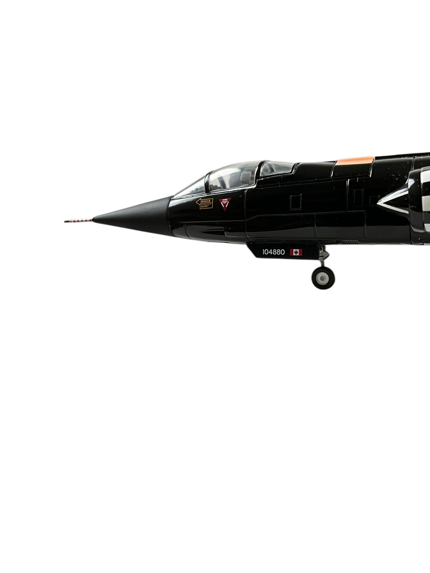 1/48 Franklin Mint/Armour (B11E193) Canadair CF104`(F104G) Starfighter (104880) 441 "Silver Fox" Sqdn Disbandment Scheme Canadian Armed Forces (Limited Edition)