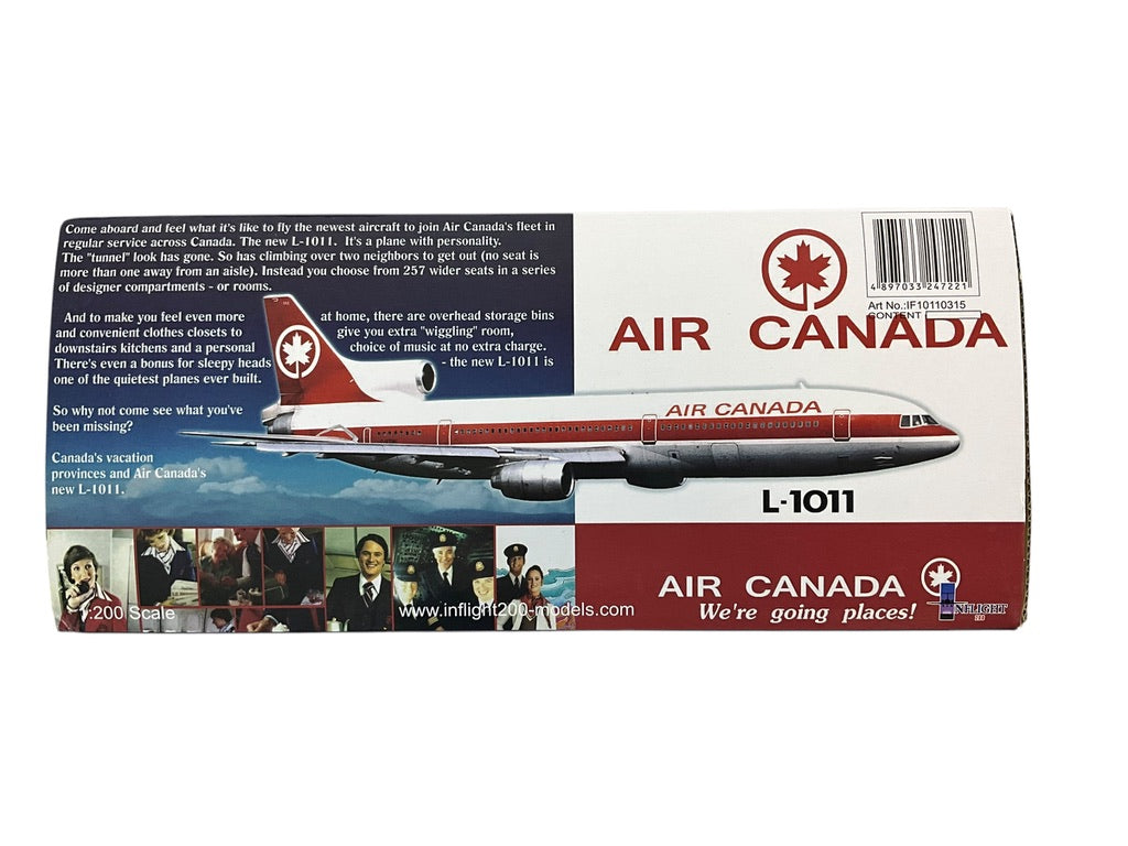 1/200 INFLIGHT200 LOCKHEED L1011-100 AIR CANADA SINGAPORE-85